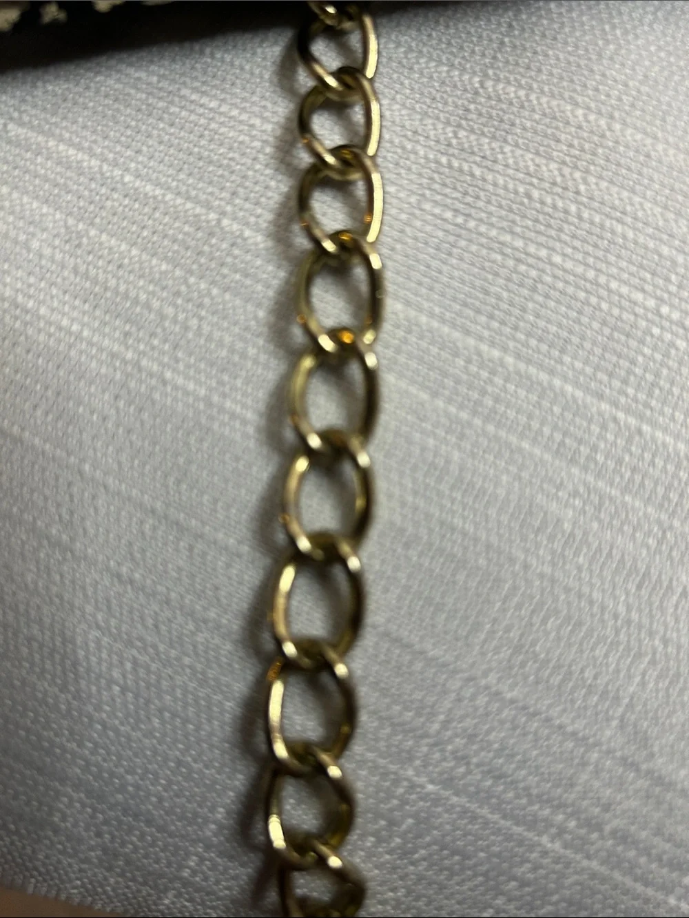 Betsey Johnson Gold on Black Velvet Leopard Print Chain Clutch with Stud Strap
